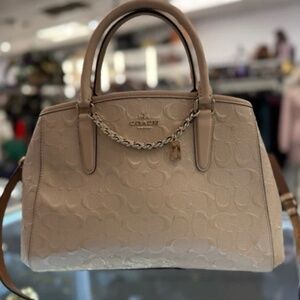 Pre Owned Coach Margot Carryall w Cross Body Strap & Dust Bag